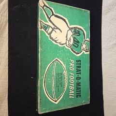 1972 1971 Season Strat-O-Matic Pro Football Sports Board Game missing Steeler