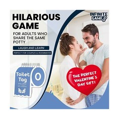 Toilet Tag – Hilarious Game for Couples Who Share The Same Potty – Relationsh…
