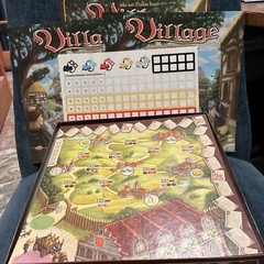 RARE Markus Brand Village Board Game Pegasus Spiele Complete English German 2012