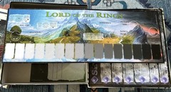 Lord of the Rings Board Game + Friends and Foes Expansion Reiner Knizia.