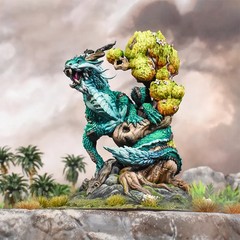 Kings of War: Xirkaali Gokluu Dragon