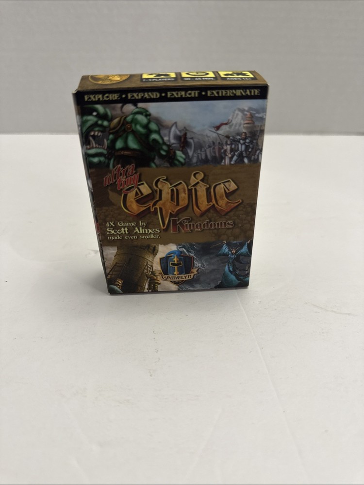 Ultra Tiny Epic Kingdoms – Card Game Gamelyn Games w/Insert, Free Ship