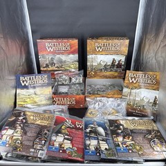 Battles of Westeros Bundle | Core Set + Five Expansions | FFG | Many UNPUNCHED!