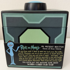 Rick And Morty Mr. Meeseeks Box O’ Fun Complete Dice & Dares Adult Swim Game