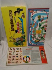 Adventureland Board Game 1950’s Toucan Cruise Disney Parker Brothers Unpunched