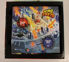 IELLO King of Tokyo Board Game Complete Open Box Richard Garfield 2014