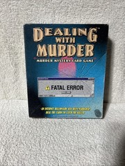 Dealing with Murder Game FATAL ERROR 2000 TDC GAMES #2130