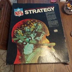 NFL National Football League Strategy Board Game Vintage 1970