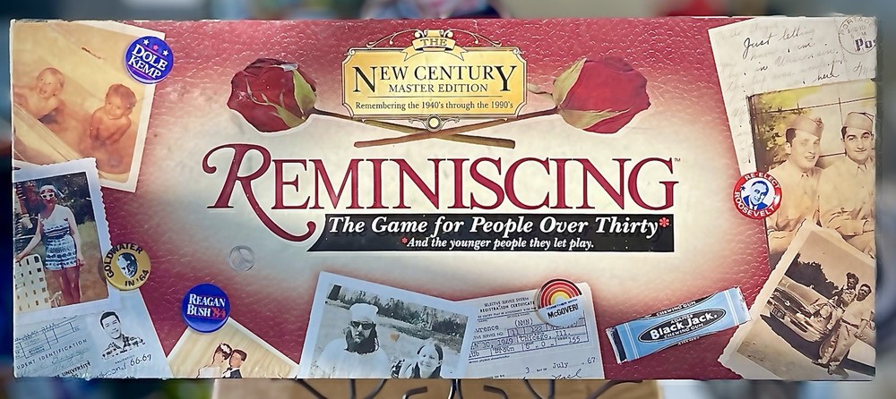 Reminiscing Vintage Board Game ‘For People Over 30” (New Century Vers.) Sealed