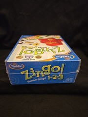 New And Sealed ThinkFun Zingo 1-2-3 Number Bingo Game for Age 4