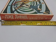 Time Tunnel Spin-To-Win Board Game, C 1967 Pressman Toy Co, MISSING PEICES