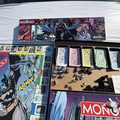 2005 Parker Brothers Monopoly Batman Collector’s Edition Board Game Incomplete