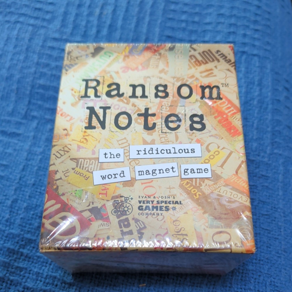 Ransom Notes Game – Complete – Charty Party 2023 Word Magnets