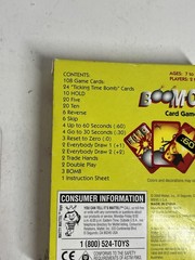 UNO Boomo BOOM-O Family Card Game Ultra Rare Mattel 2000 Out of Print COMPLETE
