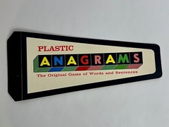 ANAGRAMS Milton Bradley Game ~ 1958 Edition ~ 100% Complete ~ Nice Condition!