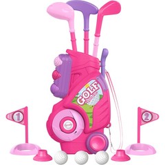 Liberry Toddler Golf Set for 1 2 3 4 Years Old Upgraded Kids Cart with Unique