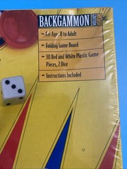 Backgammon Classic Edition Board Game Vintage USA Made Set Grand Rapids Mi