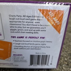 Charty Party! Hilarious Party Game ALL AGES Edition Complete In Box