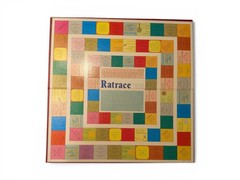 Vintage 1974 RATRACE Board Game Waddingtons House of Games Canada 100% complete