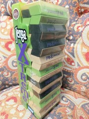 Jenga Extreme Edition Board Game Wood Pieces Excellent Condition