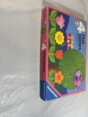 4 First Games by Ravensburger 1988, 2-6 Players, Children Ages 3-8 Kids Complete