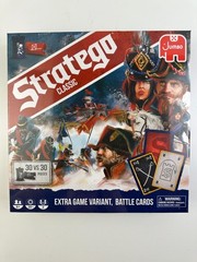 Jumbo Stratego Classic Military Strategy Board Game 2-Players For Kids Age 8+
