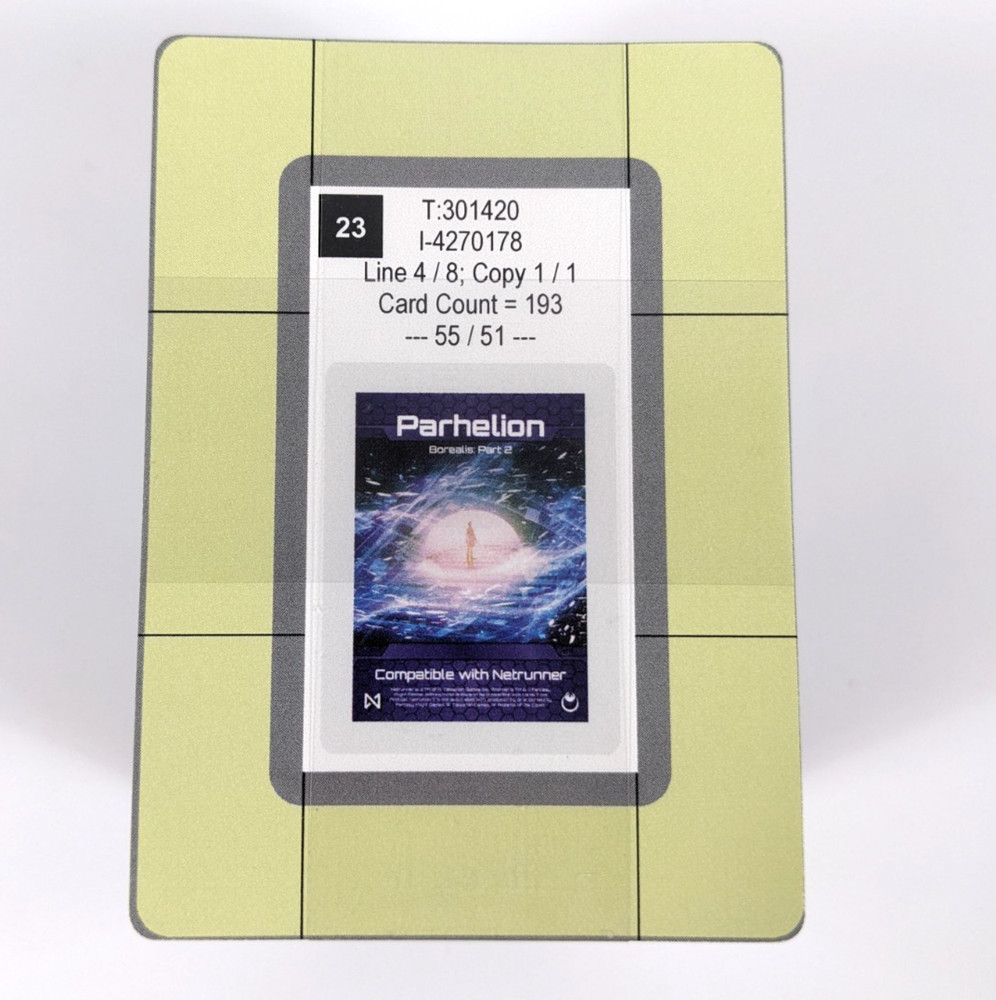 ANDROID NETRUNNER Null Signal Games Nisei PARHELION Expansion Borealis NEW