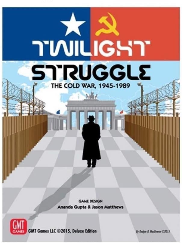 Twilight Struggle Deluxe Edition Cold War Strategy Board Game for Adults