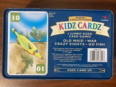 Kidz Collection Kidz Cardz 4 Jumbo Sized Card Games Tin Included