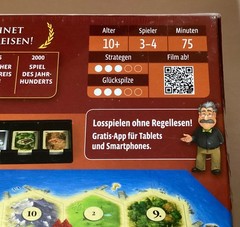 NEW GERMAN CATAN DAS SPIEL BOARD GAME KLAUS TEUBER KOSMOS- MADE IN GERMANY