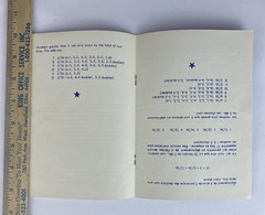 Vintage Backgammon Instruction Manual English French 7.5×5.5 1970s/80s