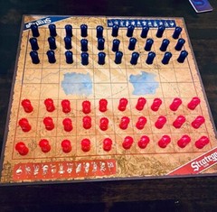 NEW Stratego Classic Board Game War Strategy Game For 2, Two Play Options, 8+ yo
