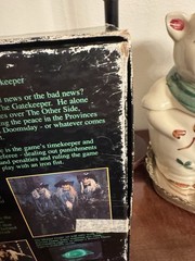 Vintage 1995 Mattel Atmosfear The Harbingers Horror VHS Board Game Near Complete