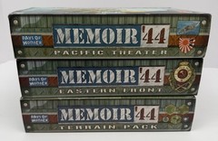 Memoir ’44 Board Game Expansion Lot Pacific Theater Eastern Front Terrain Pack