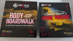 Hunt a Killer Set! Body on the Boardwalk + Game Night Gone Wrong
