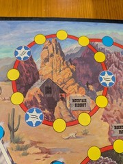 The Legend of the Lone Ranger Board Game 100% Complete Milton Bradley 1980