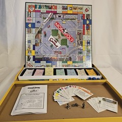 Simpsons Monopoly Board Game 2001 USAopoly Parker Brothers Incomplete 3 Pieces