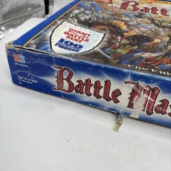 Milton Bradley Battle Masters Board Game 1992 Vintage Edition NOT COMPLETE