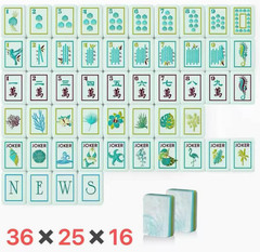 American Mahjong Game Set, 160 sea shells Layered Mah Jong Tiles,Fast ship