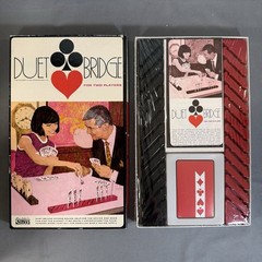 Vintage 1967 Parker Brothers Duet Bridge New Still Factory Sealed Excellent Cond