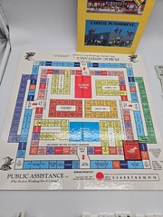 Public Assistance Capital Punishment Board Game 2 In 1 – 99.9% Complete 1994