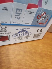 Outset CANADAOPOLY: A Fun Canadian Game From EH? To Zed! Boardgame NEW SEALED