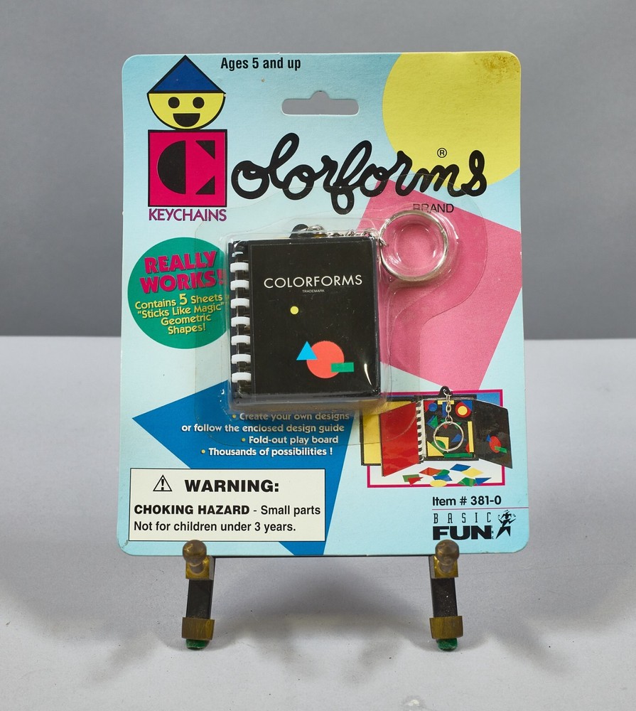 Color Forms! Fully usable Games and Toys that Double as a Key Chain