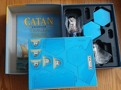Settlers of Catan game lot with expansions Mayfair Games