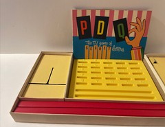 RARE & Vintage “PDQ” Board Game by Milton Bradley – 1965 Ed – See Description