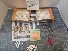 Parts 1975 Vintage Tank Battle Game by Milton Bradley 85% Of Parts Only #4508