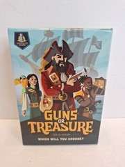 Castillo Games Guns or Treasure Family Board Game Ages 8+ 2 to 6 Players