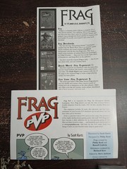 Frag PvP Steve Jackson Games Open Used
