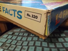 Face the Facts Board Game – Lowell Toys – 1961 – Complete