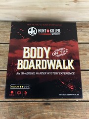 OPEN BOX Hunt a Killer Body on the Boardwalk Murder Mystery Game Complete